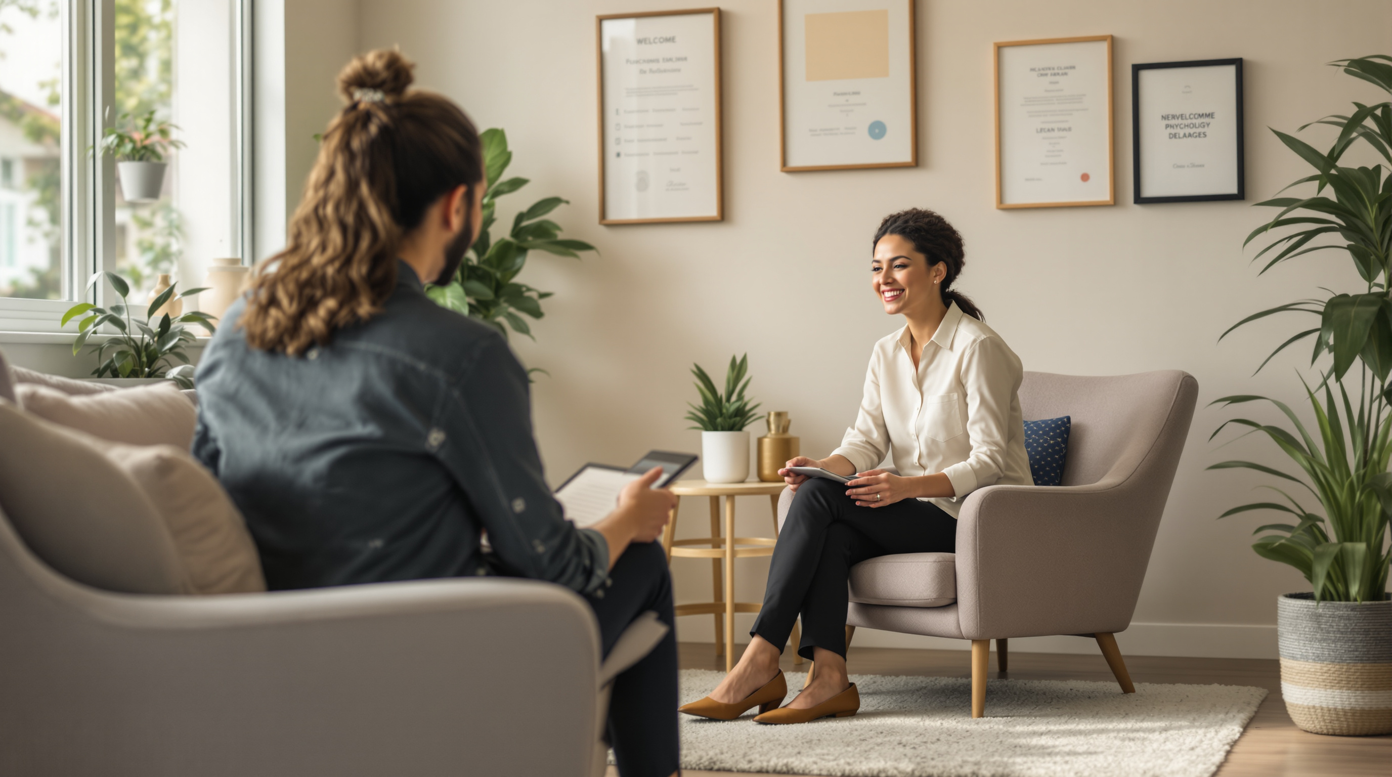 Professional psychologist in clinical practice setting